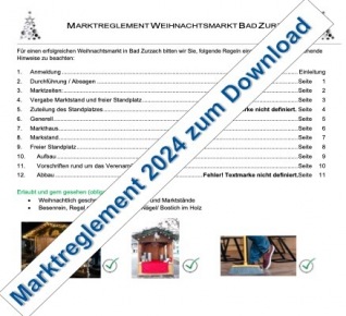 Aussteller-Marktreglement